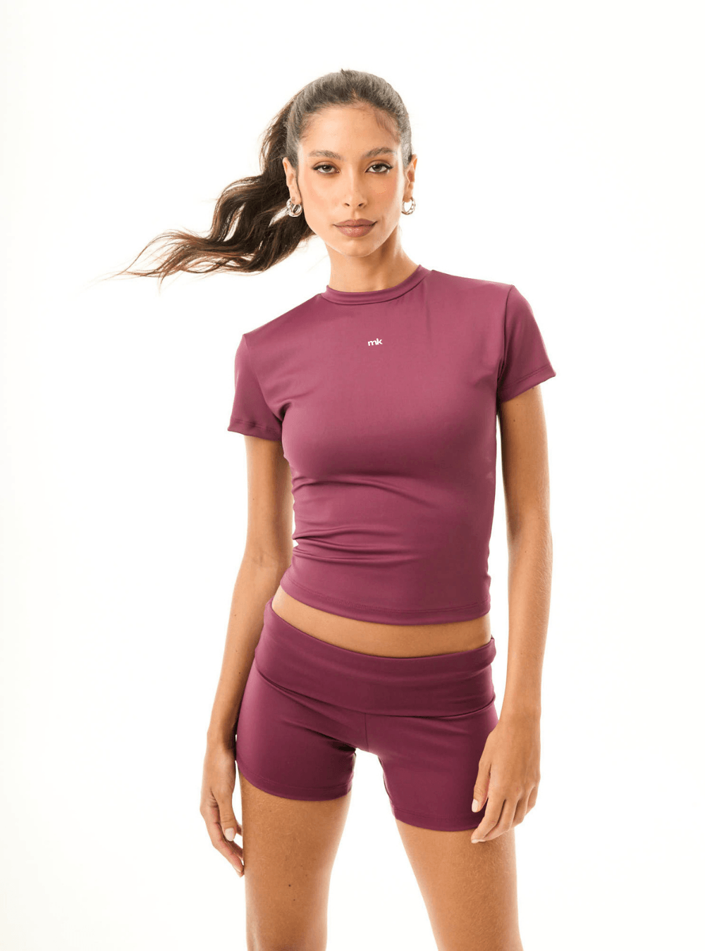 Baby Tee Active  Co2 Plum